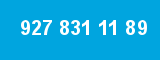 927 831 11 89